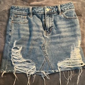 Pacsun jean skirt